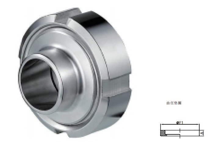 50.8MM SMS UNION, 4 SOLT, ONE STEP, SEAL