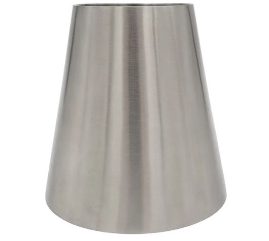 101.6*76.2 MM CONCENTRIC REDUCER, WELDED, POLISH-ID MIRROR,OD MATTE 