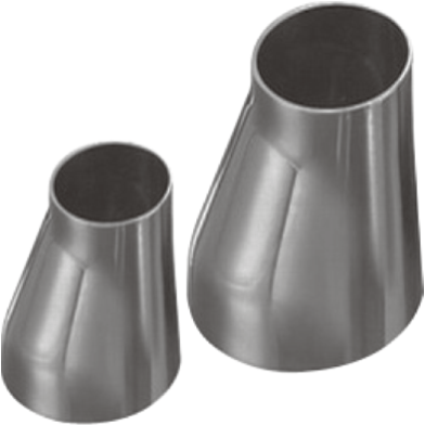 63.5 x 50.8 MM ECCENTRIC REDUCER, WELDED, POLISH-ID MIRROR,OD MATTE 
