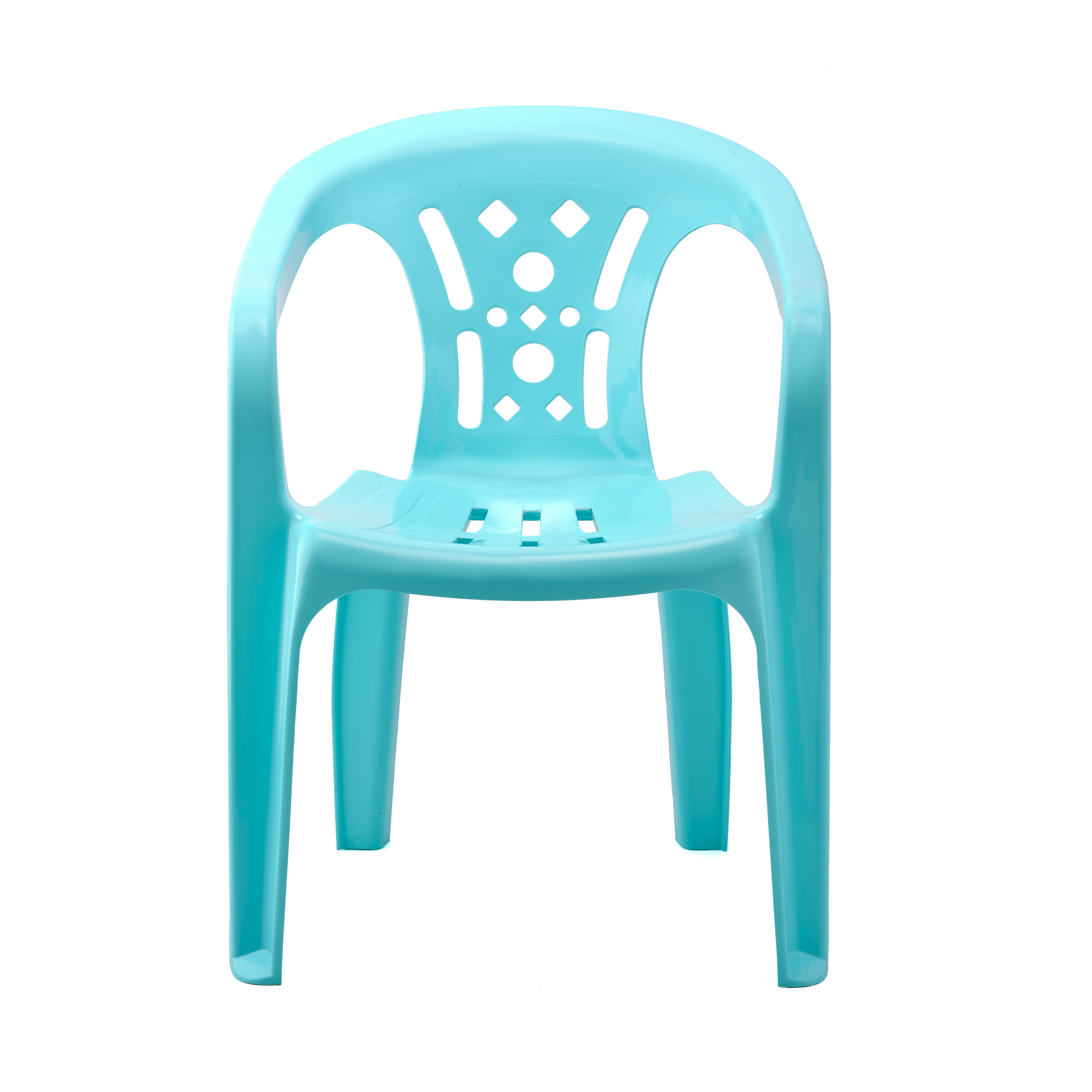 Samruddhi Plastic Chair Mini Corporate with Arm| Chairs for Home| Dining Room| Bedroom| Kitchen| Living Room| Office-Outdoor-Garden | Dust Free |100% 
