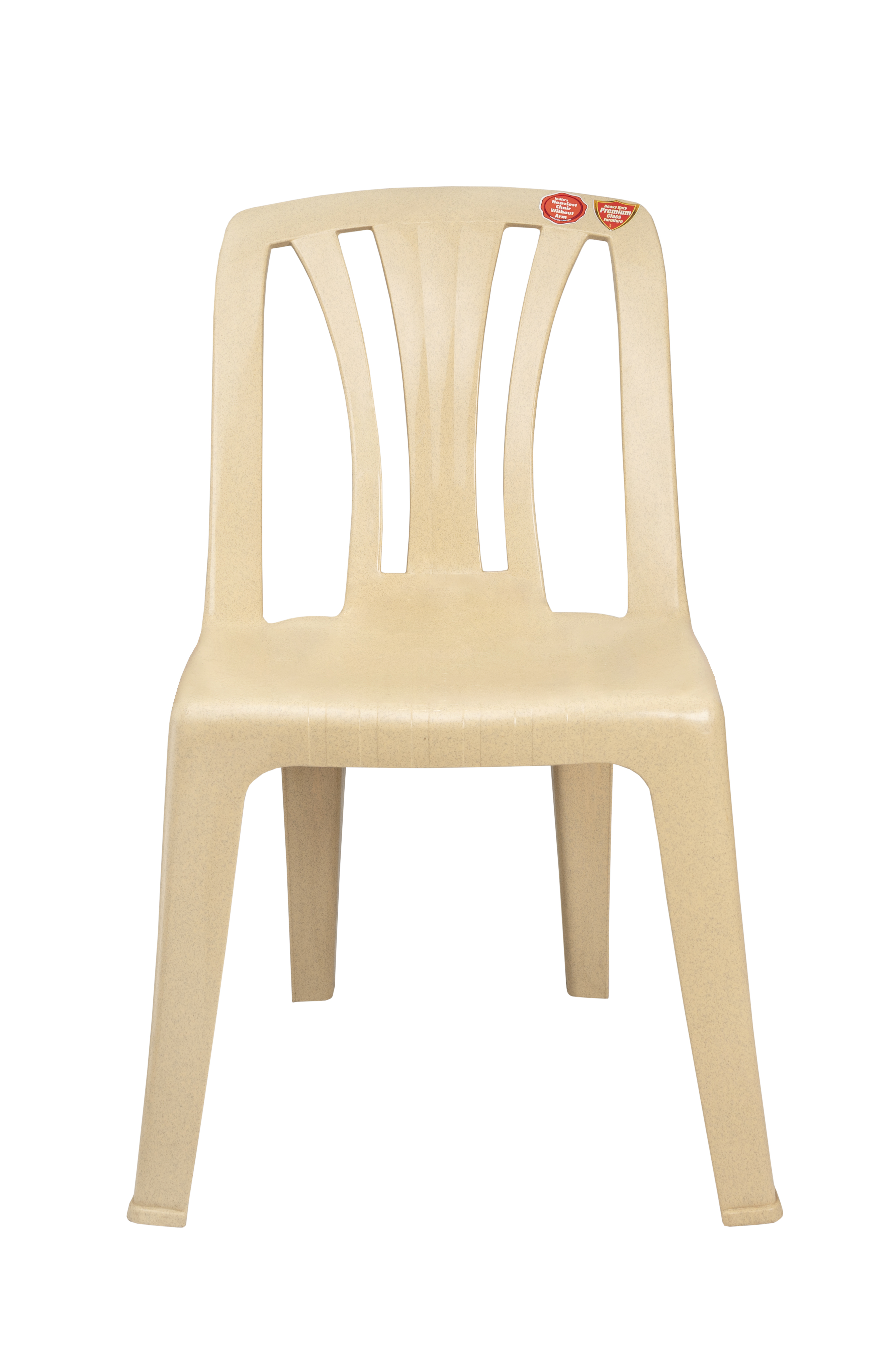 Samruddhi Plastic Chair Magic SB without Arm| Chairs for Home| Dining Room| Bedroom| Kitchen| Living Room| Office-Outdoor-Garden | Dust Free |100% Pol