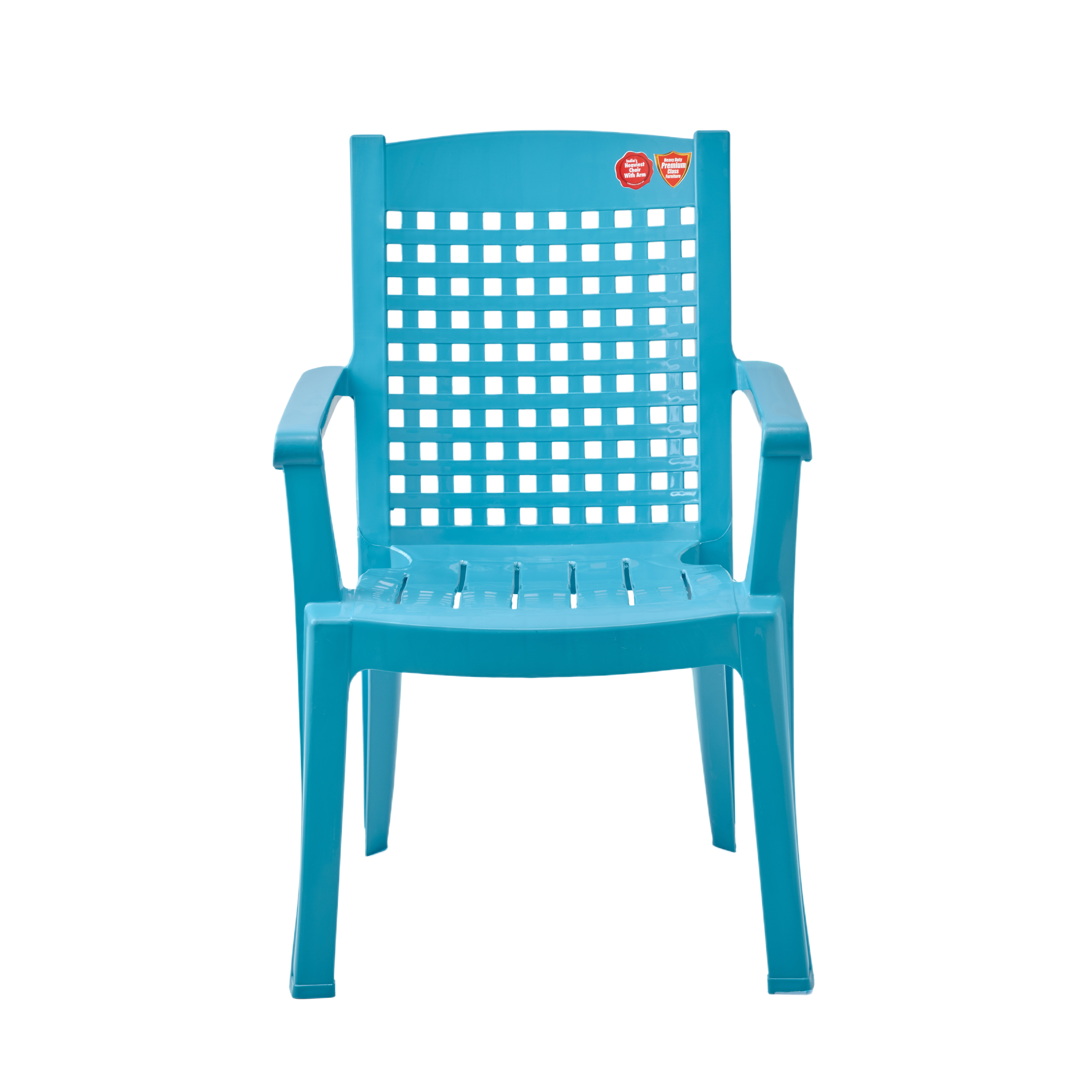 Samruddhi Plastic Chair Office SB with Arm| Chairs for Home| Dining Room| Bedroom| Kitchen| Living Room| Office-Outdoor-Garden | Dust Free |100% Polyp