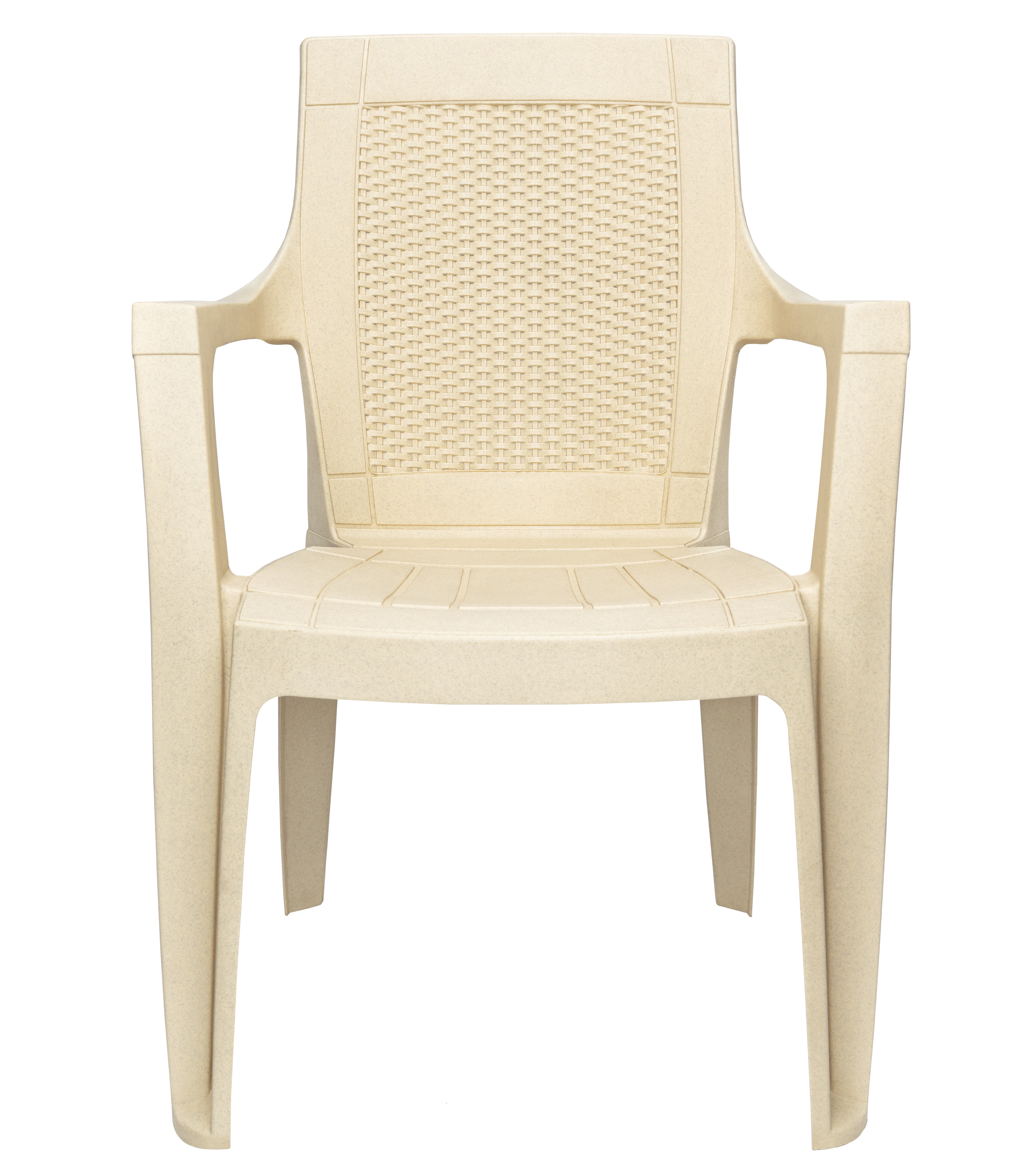 Samruddhi Plastic Chair Sunrise with Arm| Chairs for Home| Dining Room| Bedroom| Kitchen| Living Room| Office-Outdoor-Garden | Dust Free |100% Polypro