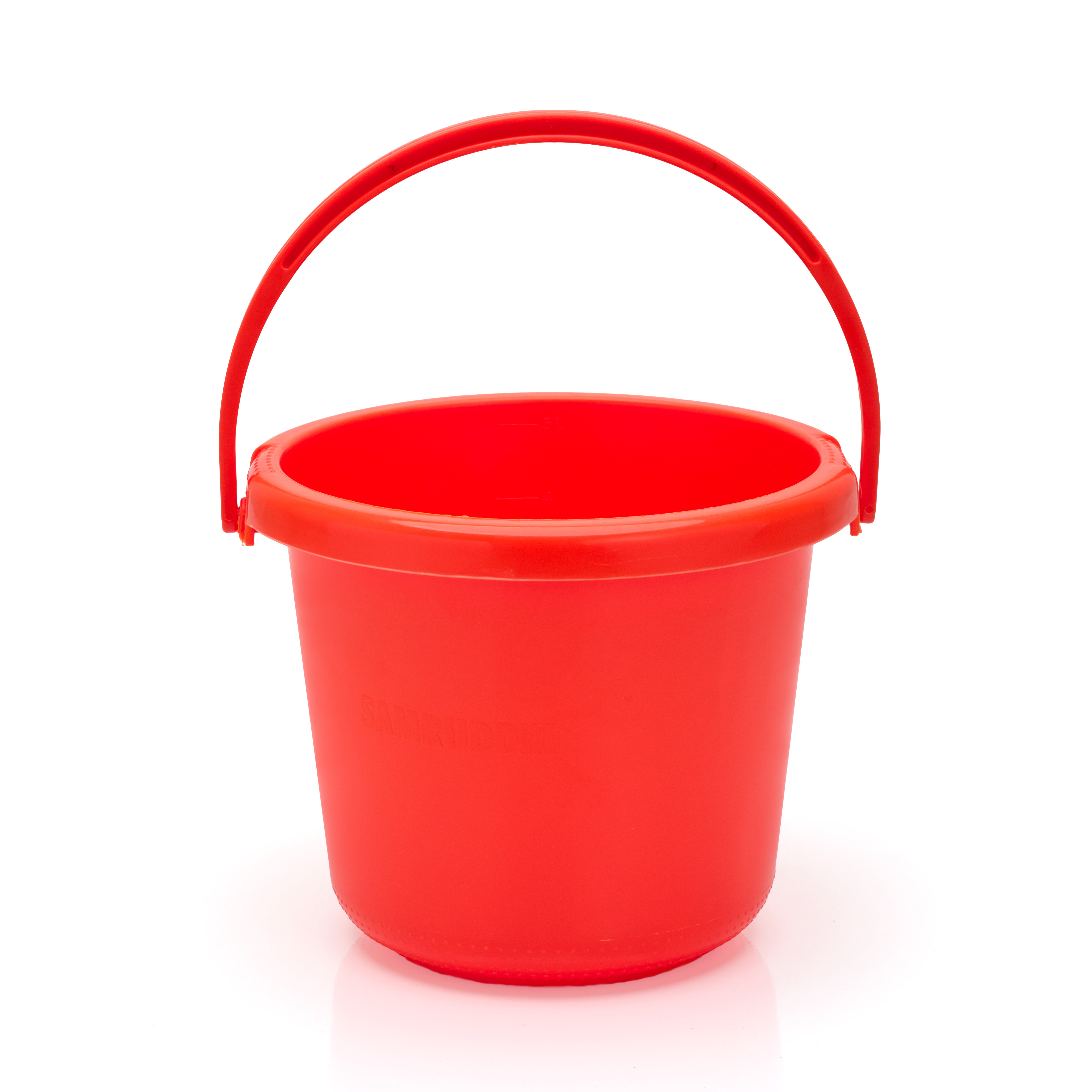 Bucket Chawa |5 Ltr | Samruddhi Unbreakable Plastic |Bucket for Home| Dining Room|Bathroom | Bedroom| Kitchen| Living Room| Office-Outdoor-Garden | Du