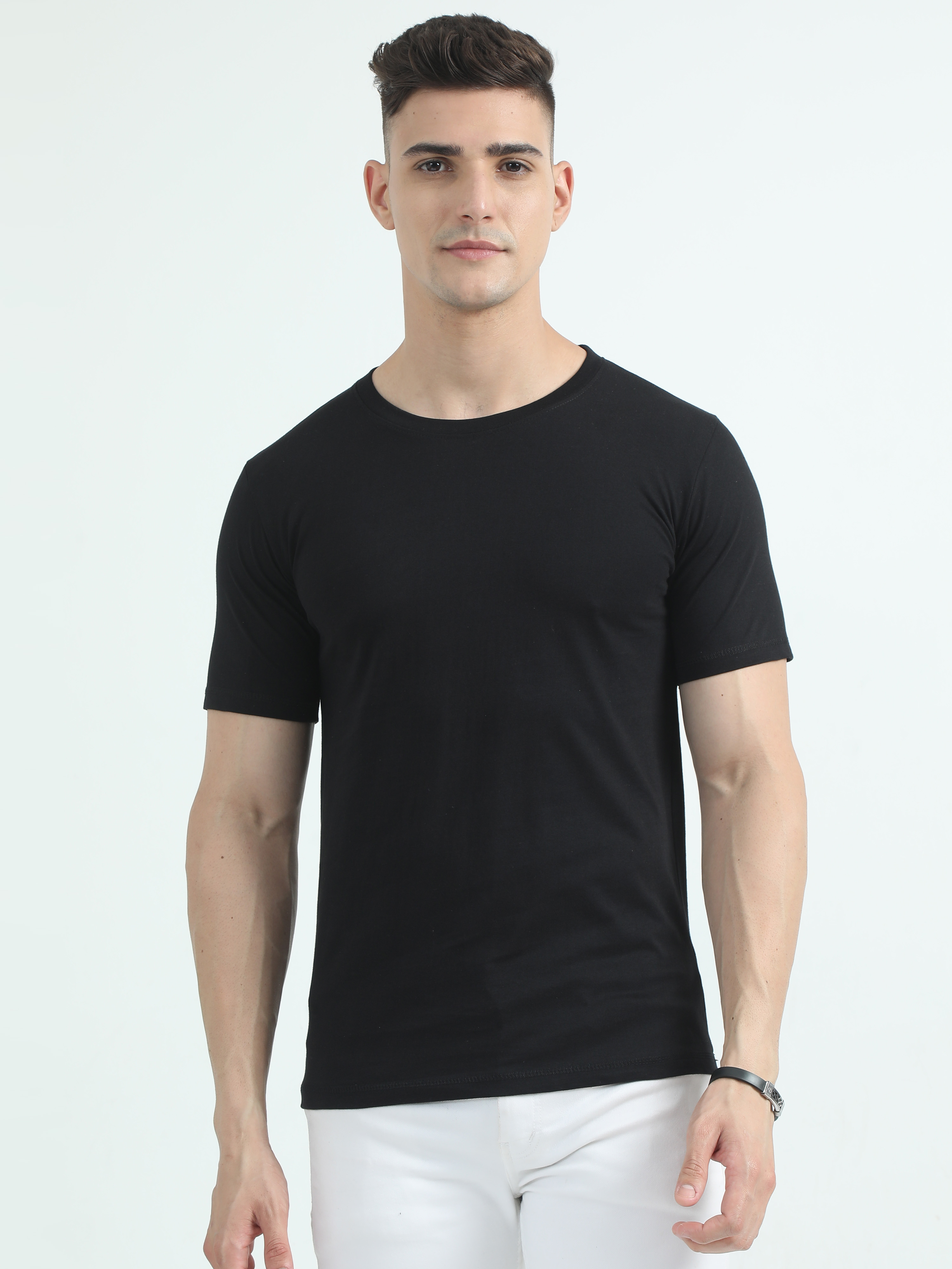ROUND NECK T SHIRT