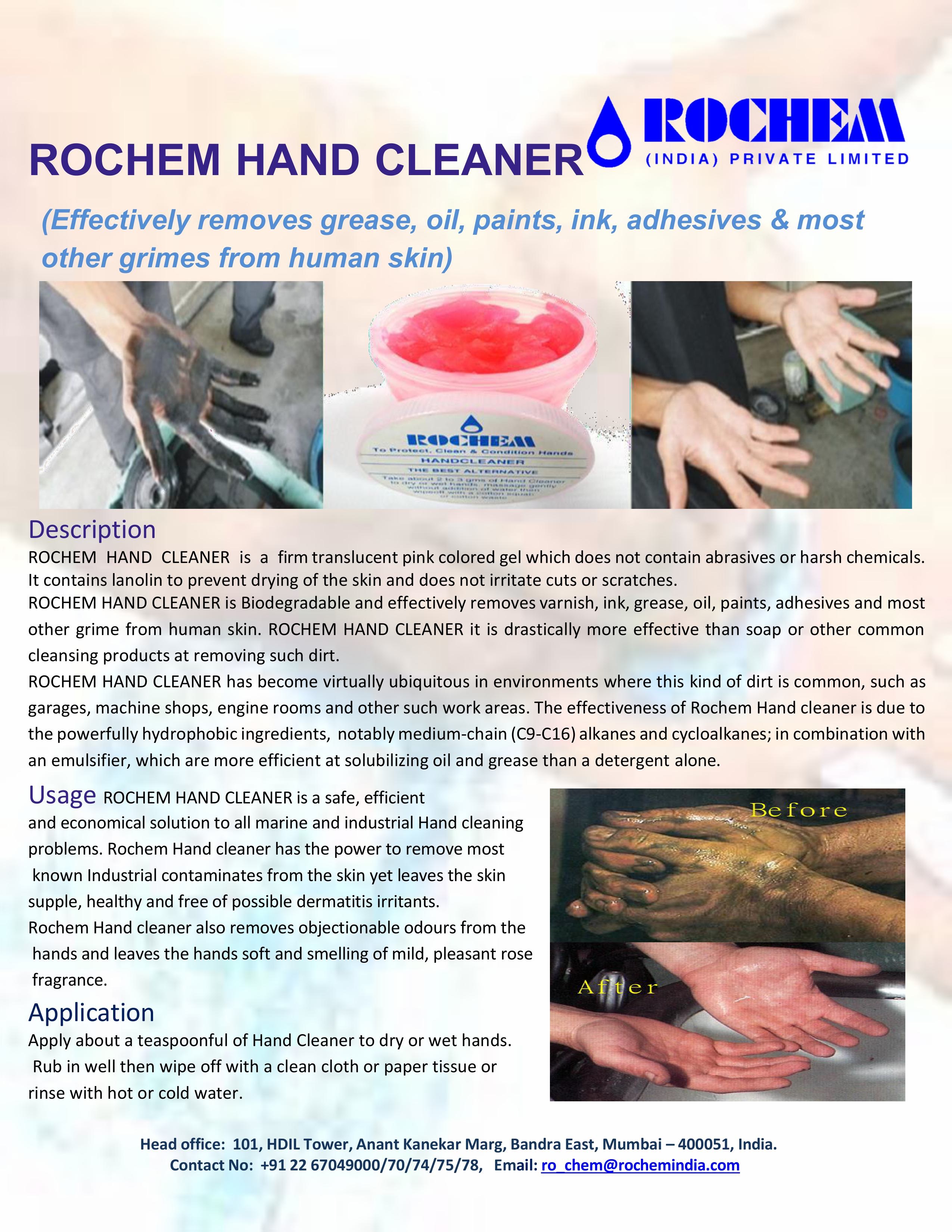 ROCHEM HAND CLEANER