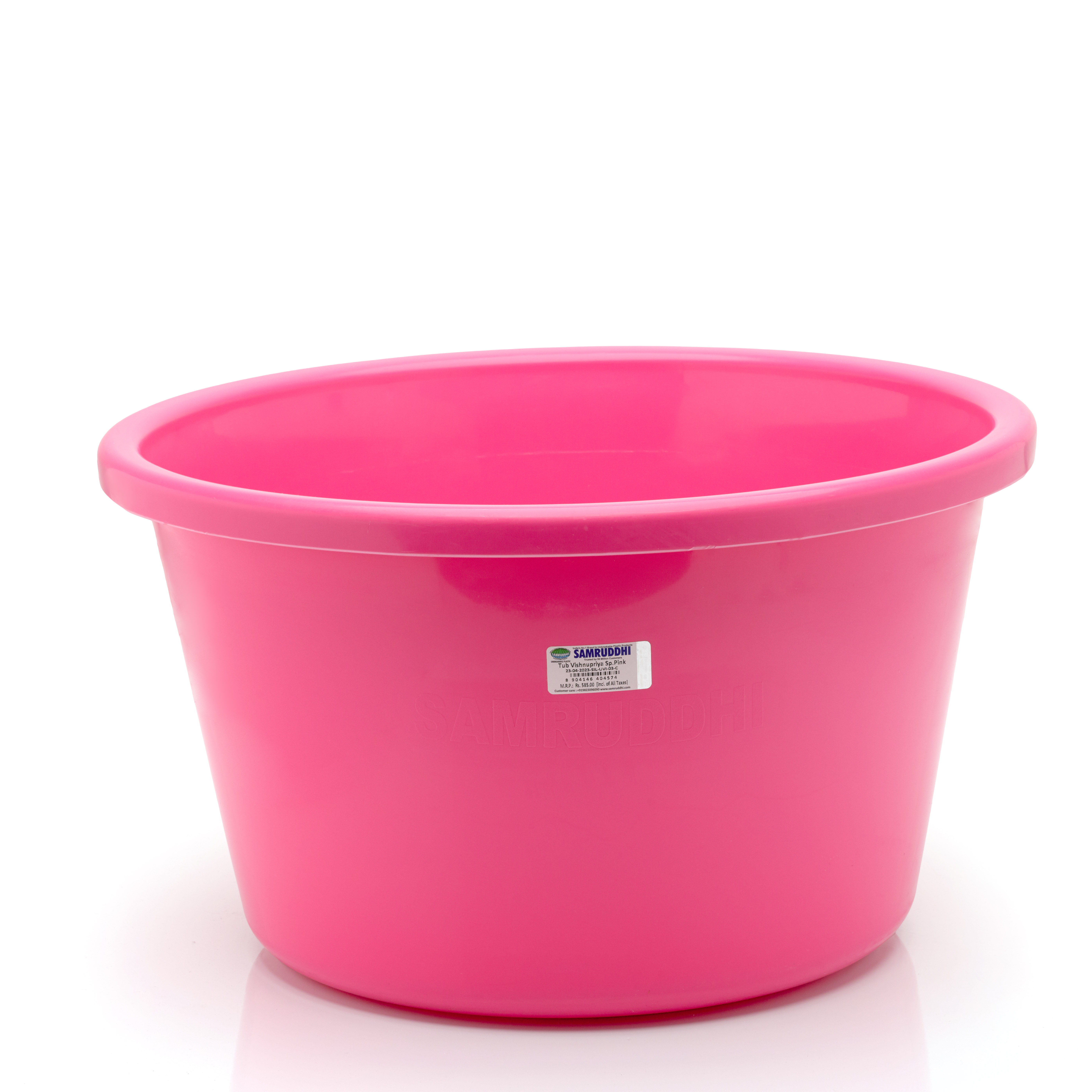 Tub Vishnupriya | 30 Ltr. |Samruddhi Unbreakable Plastic | Tub for Home| Dining Room|Bathroom | Bedroom| Kitchen| Living Room| Office-Outdoor-Garden |