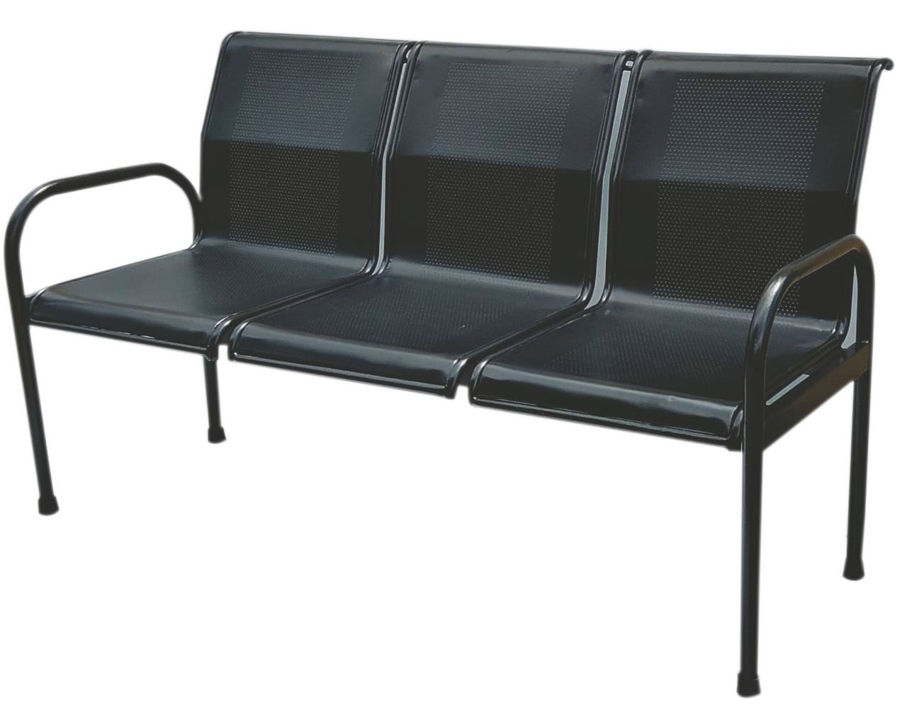 3 Seater Perforated Chair