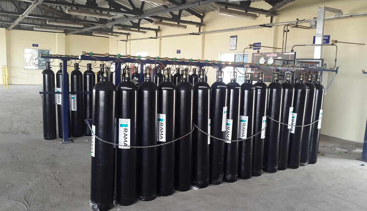 Gas Cylinder Filling Station