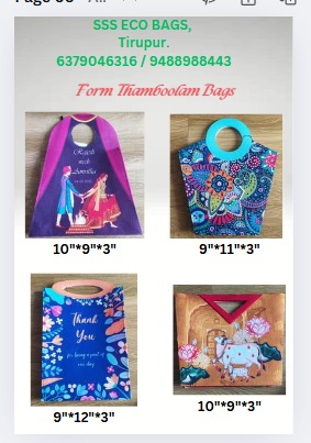 Return gift form bags 