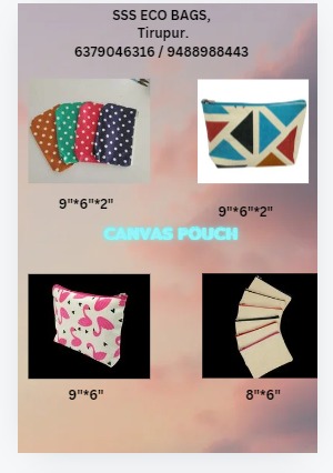 canvas pouch 