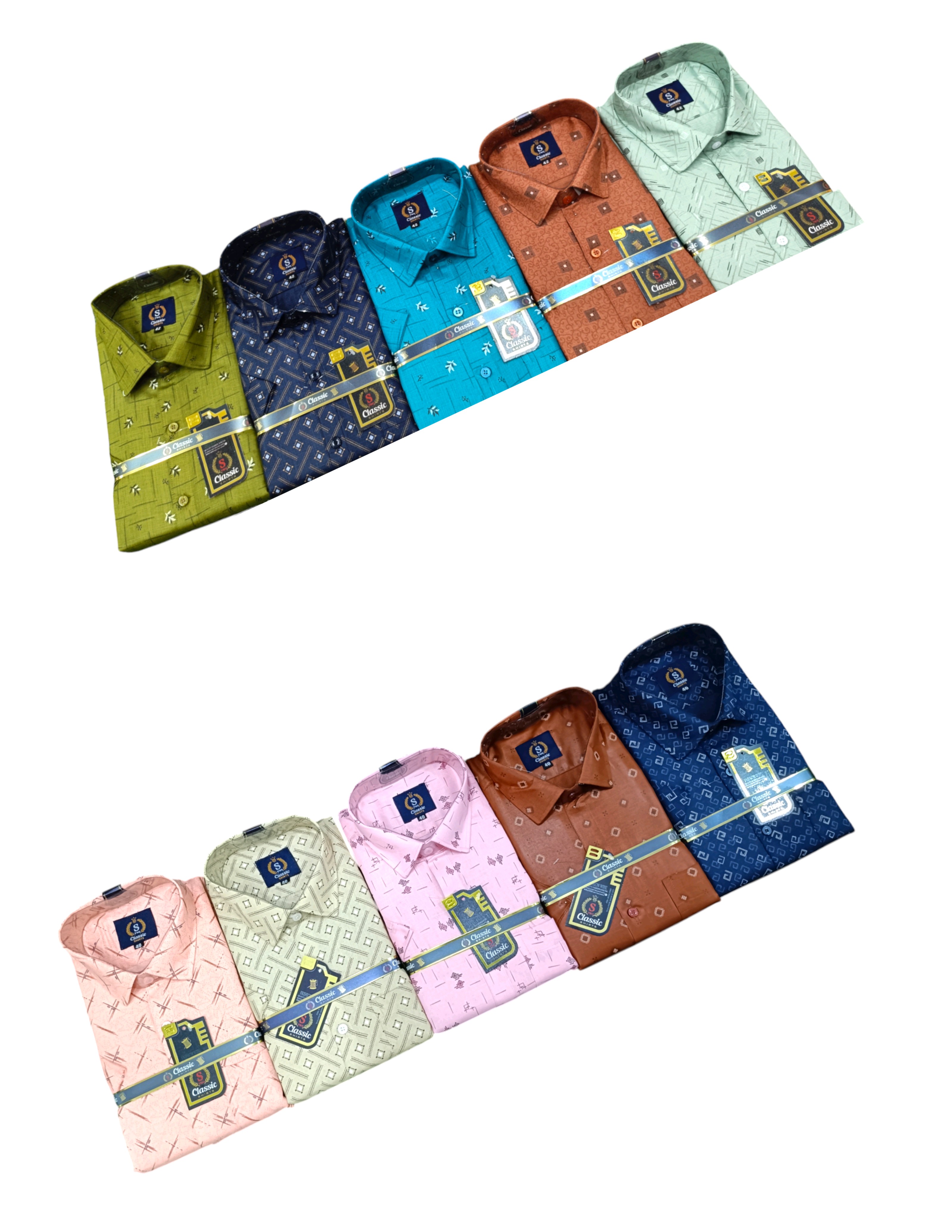 PRINTED COTTON SHIRT