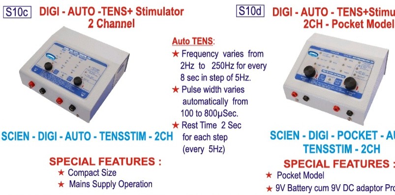 DIGI-AUTO-TENS-STIMULATOR-2 CHANNEL
