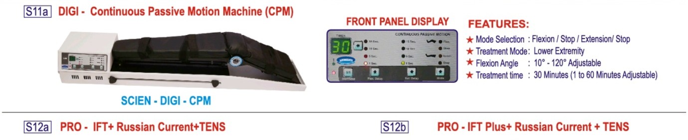 DIGI-CONTINUOUS PASSIVE MOTION MACHINE (CPM)