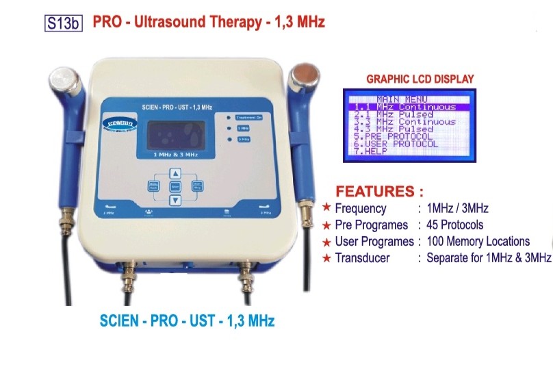 PRO-ULTRASOUND THERAPY - (1,3MHz)