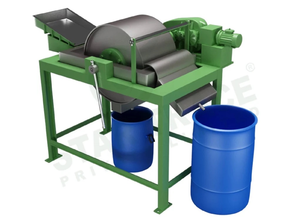 ELECTRO MAGNETIC DRUM SEPARATOR (WET PROCESS – STDDMS-300)