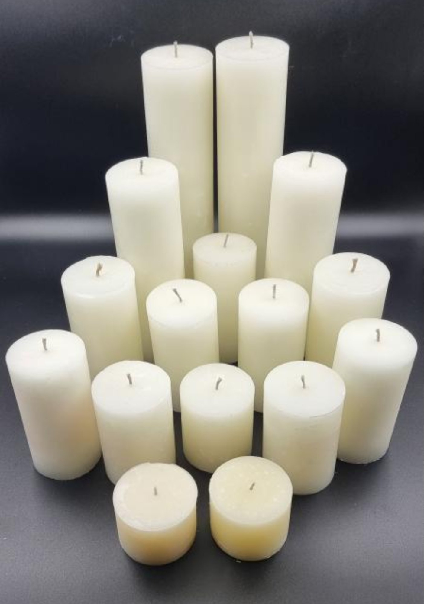 Pillar candle  multiple sizes