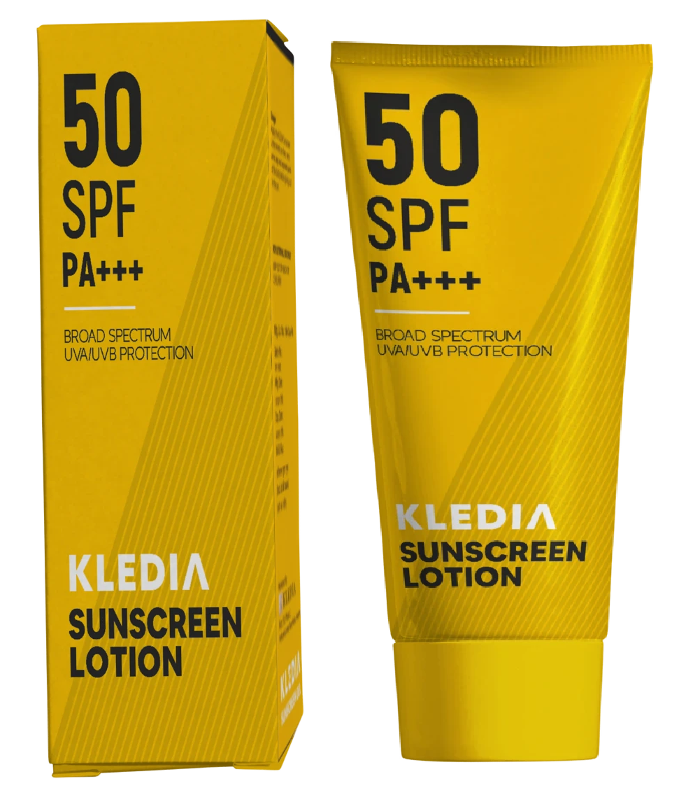 KLEDIA PA SPF 50+++ Sunscreen Lotion, 60ml