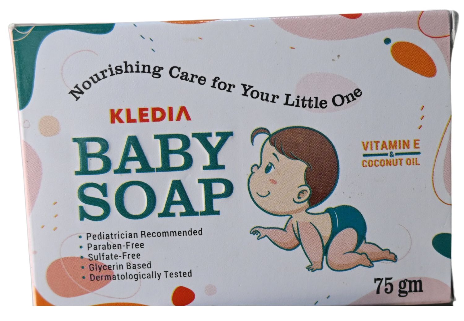 KLEDIA Glycerin Baby Soap, 75g