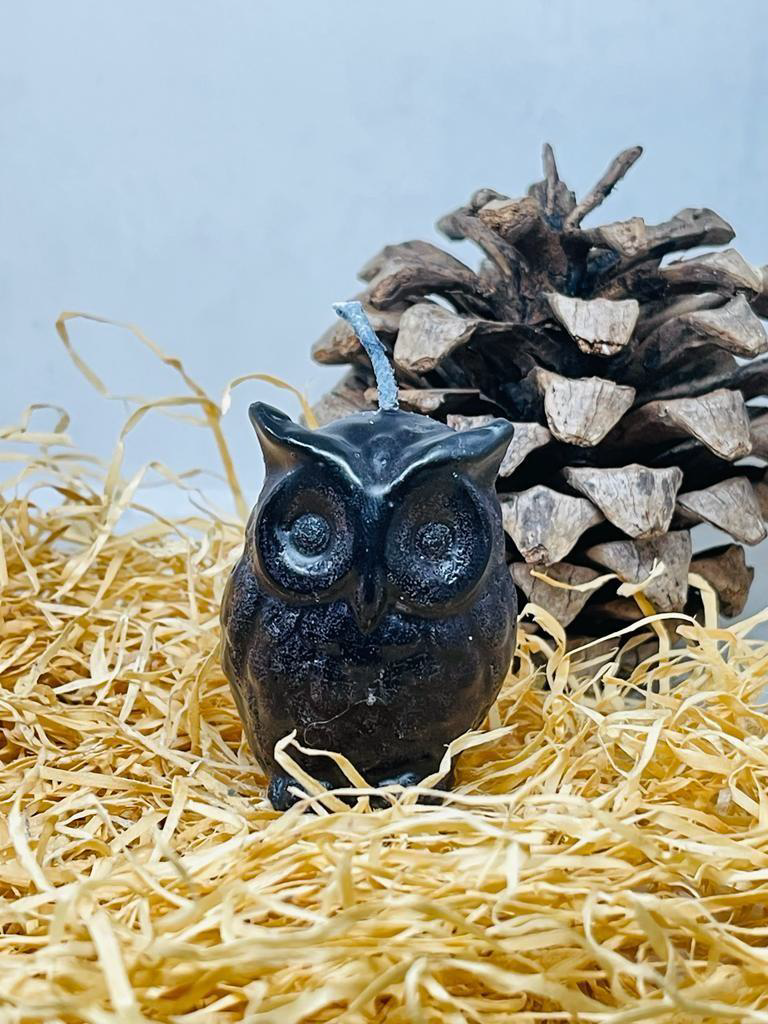 Owl Candle