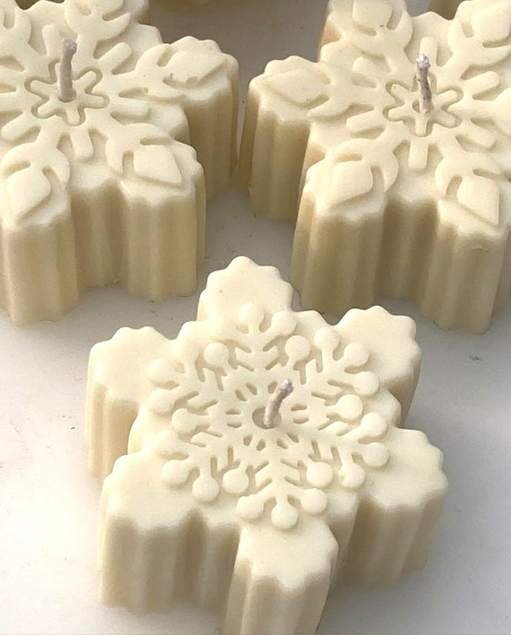 Snowflake Candle