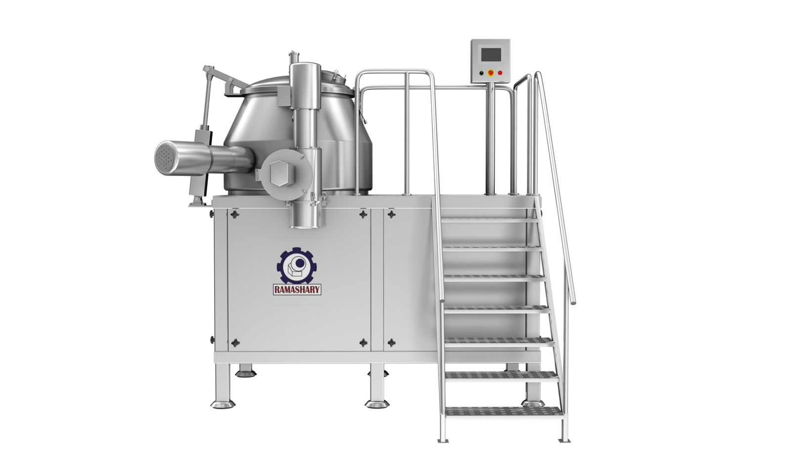 Rapid Mixer Granulator / High Shear Mixer Granulator - GMP Model.