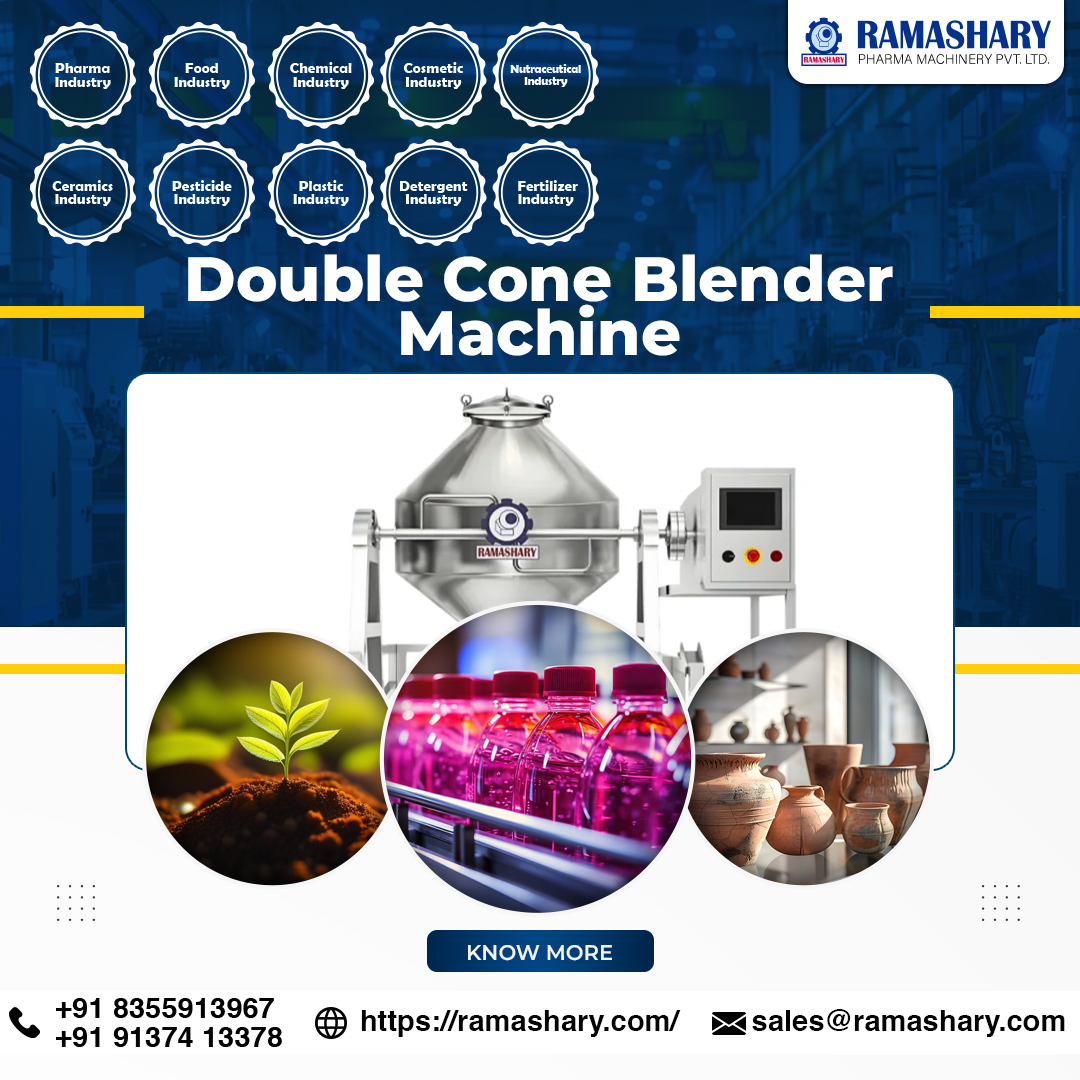 Double Cone Blender - GMP Model.