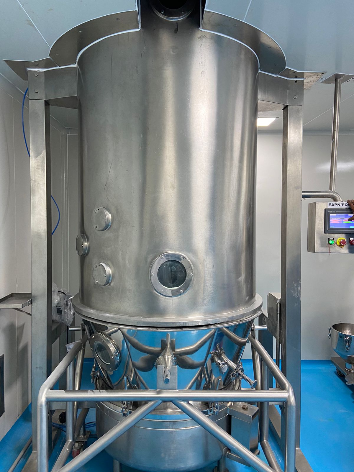 Fluid Bed Dryer - GMP Model.