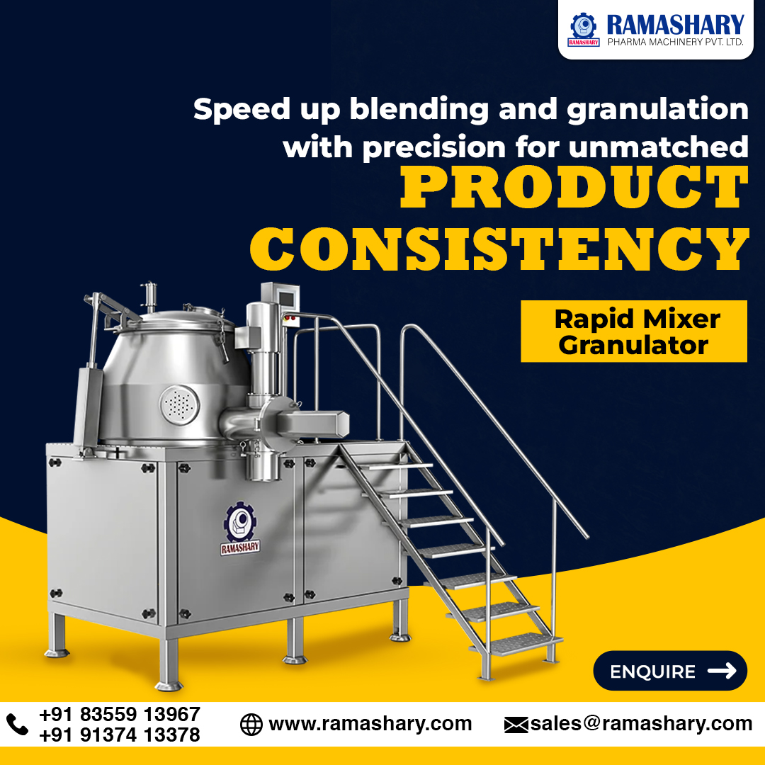 Rapid Mixer Granulator - GMP Model.