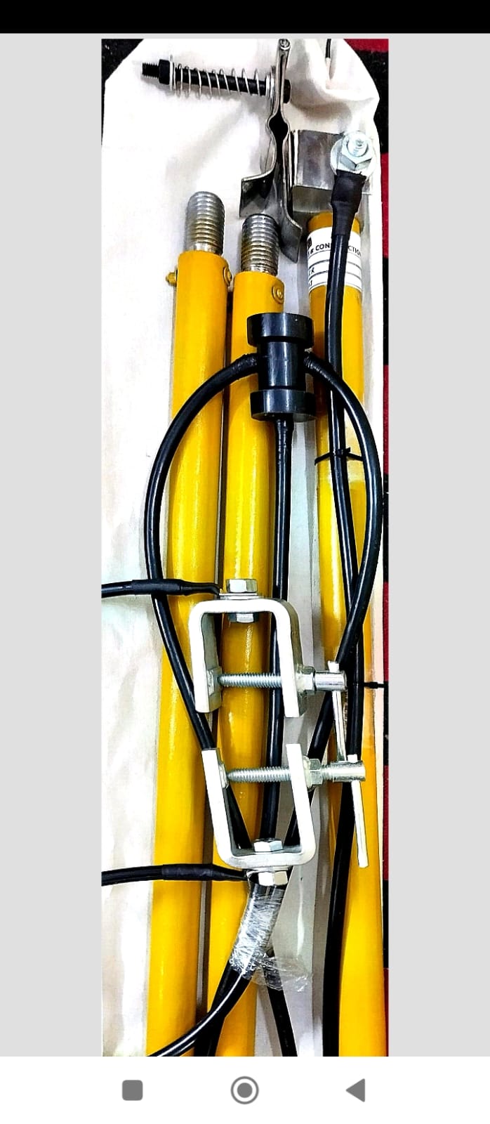 Earthing Discharge Rod Railway