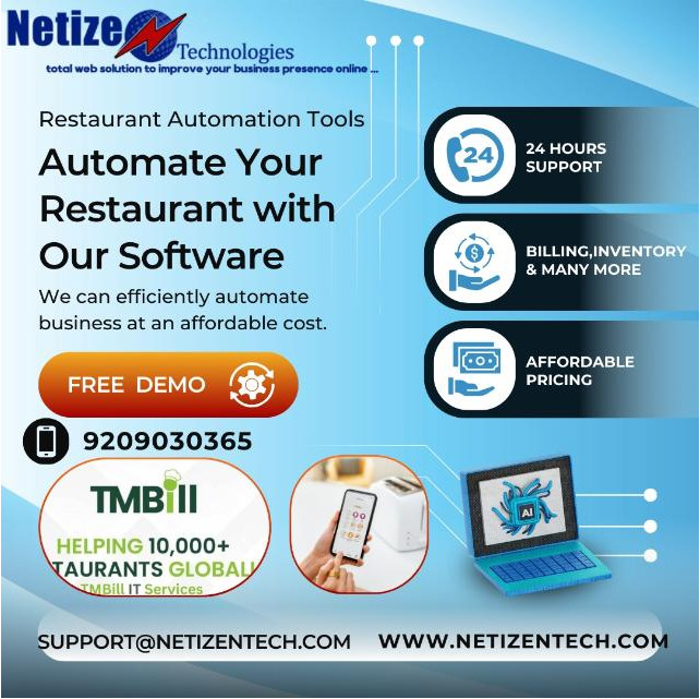 RESTAURANT BILLING SOFTWARE SERVICES