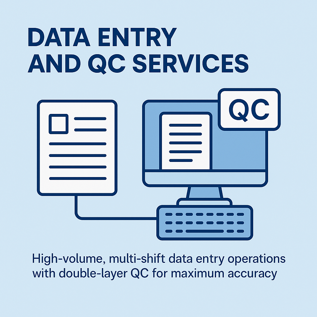 Data Entry and QC Services