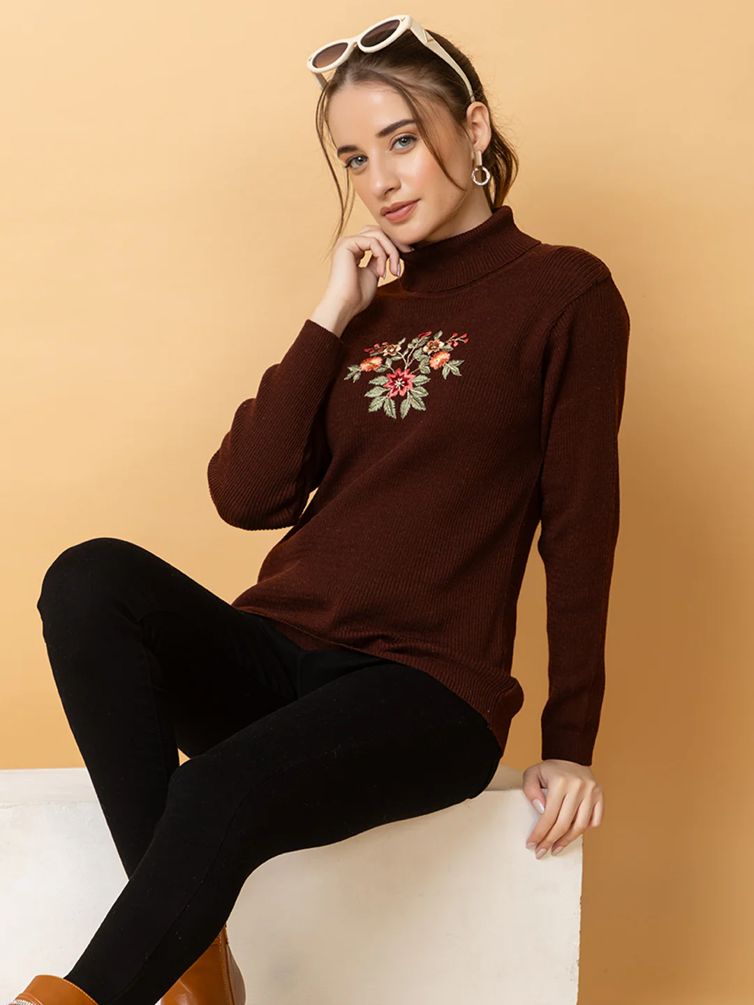 High Neck Top