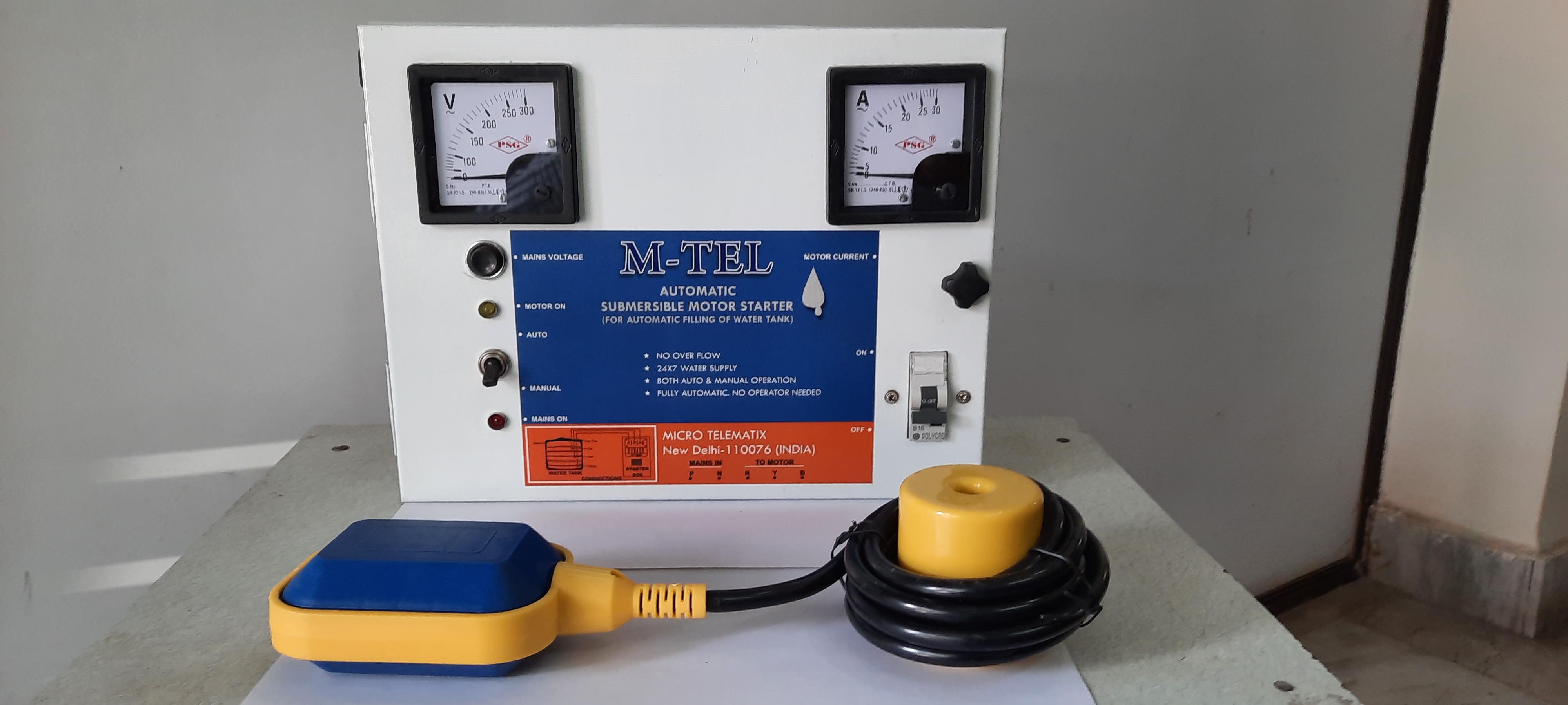 Automatic Borewell Motor Starter Panel
