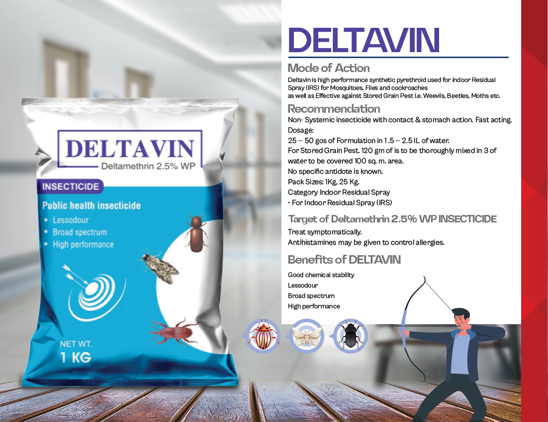 DELTAMETHRIN 2.5% WP