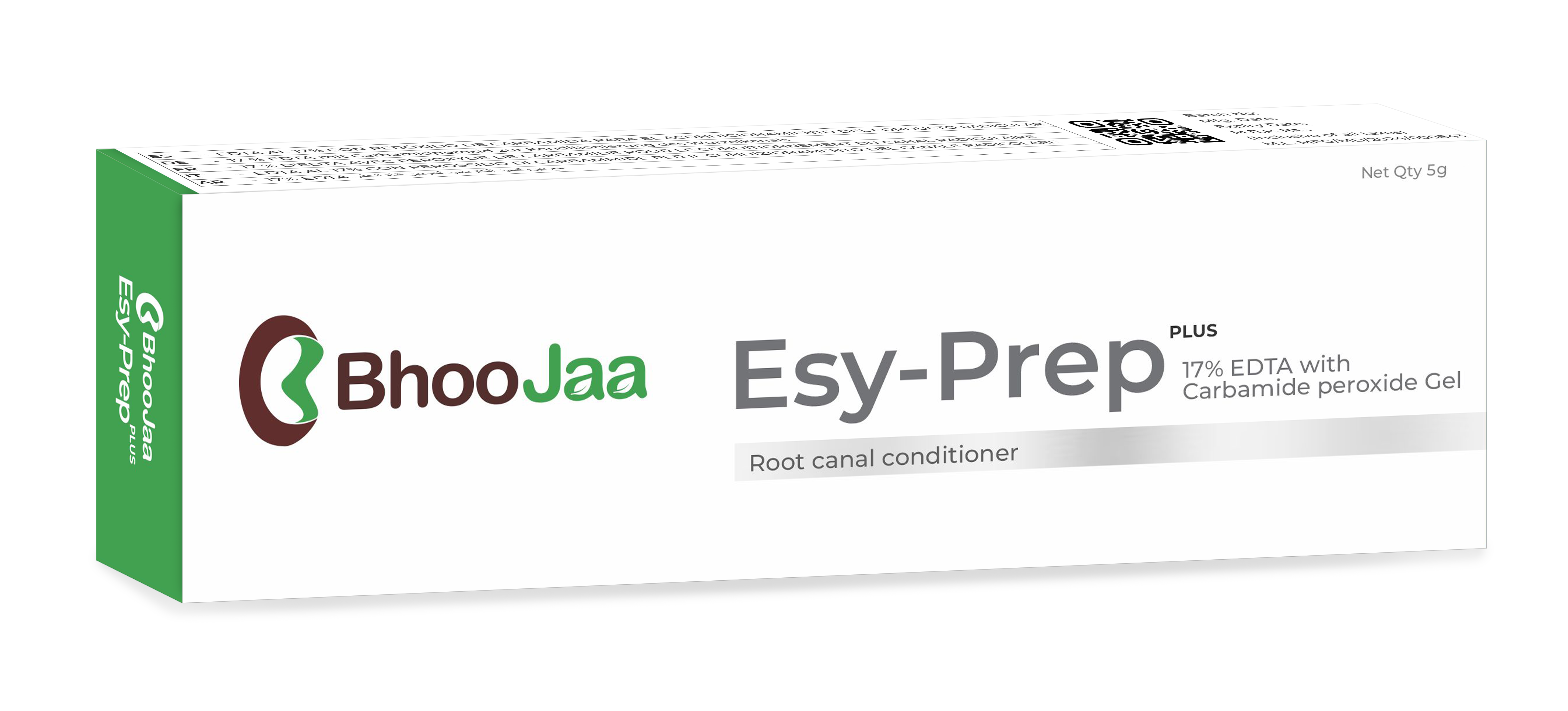  BhooJaa EASY PREP PLUS 5g | EDTA gel with Carbamideperoxide