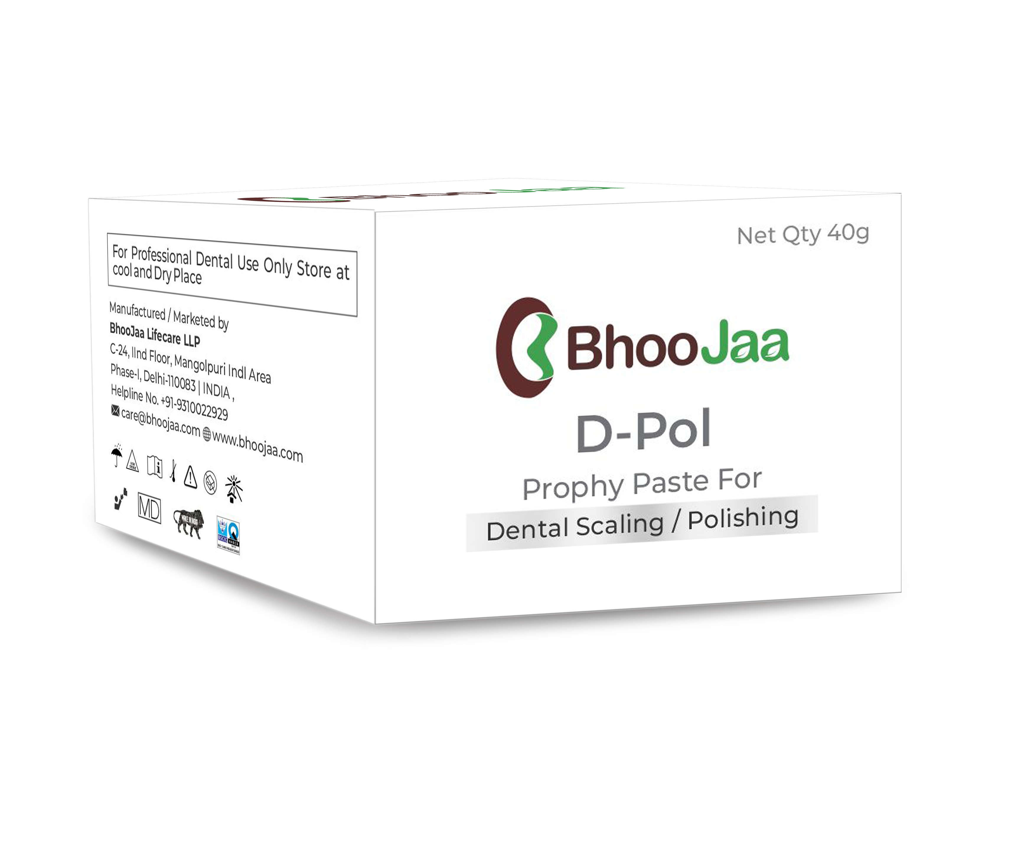 BhooJaa D-Pol| dental Prophy Paste