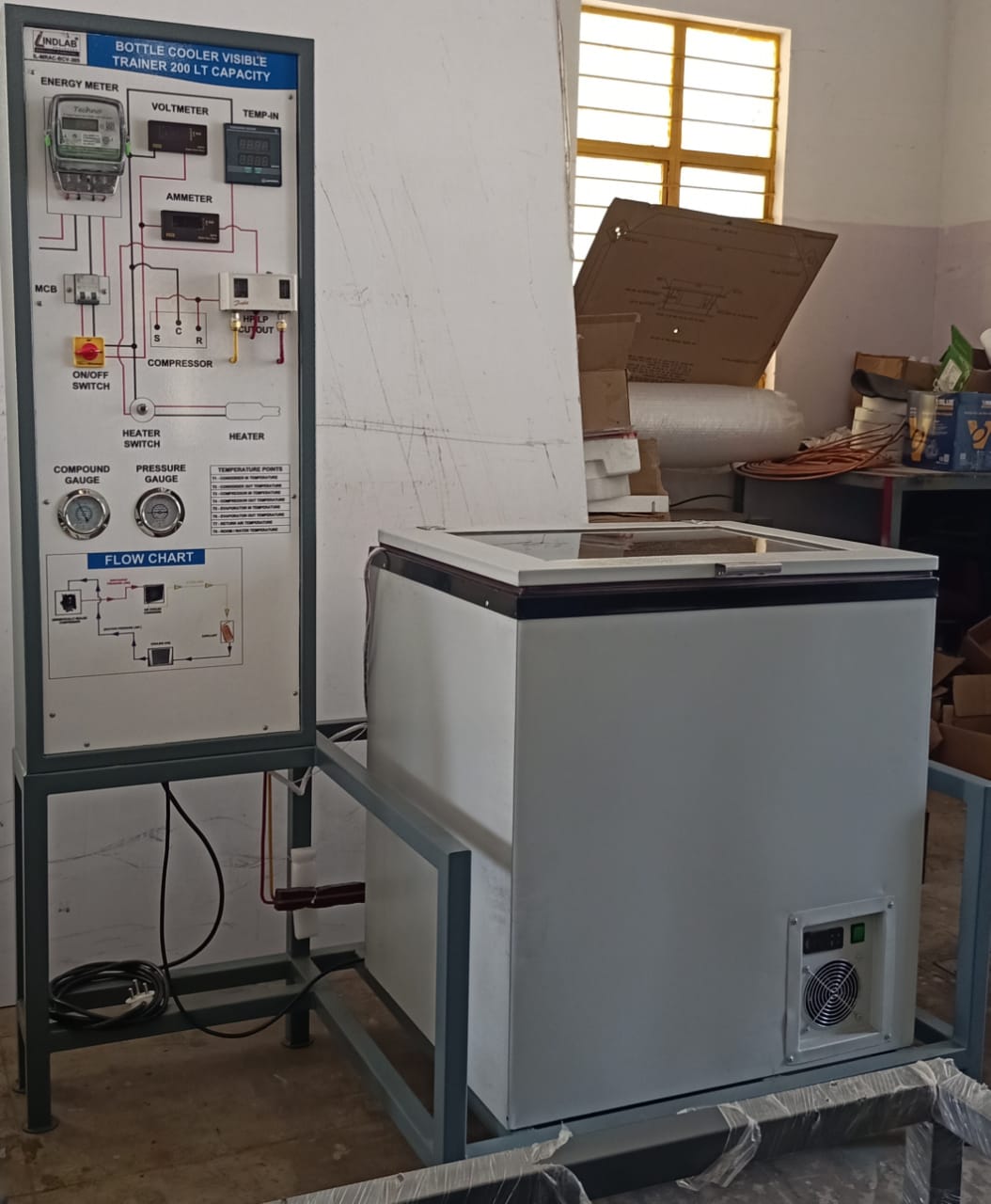 Refrigeration and Air conditioner Trainer