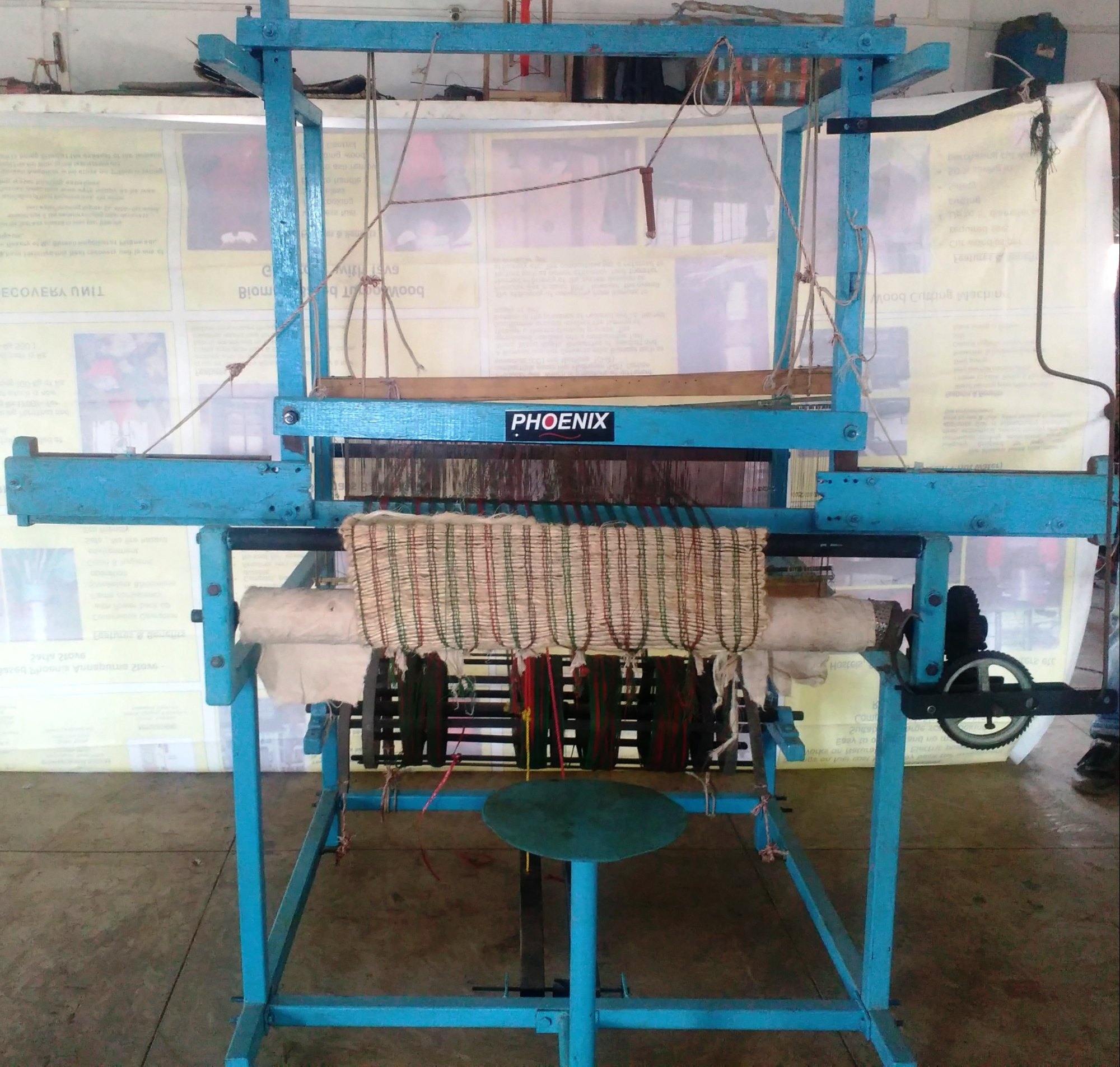 Banana Yarn Weaving machine 