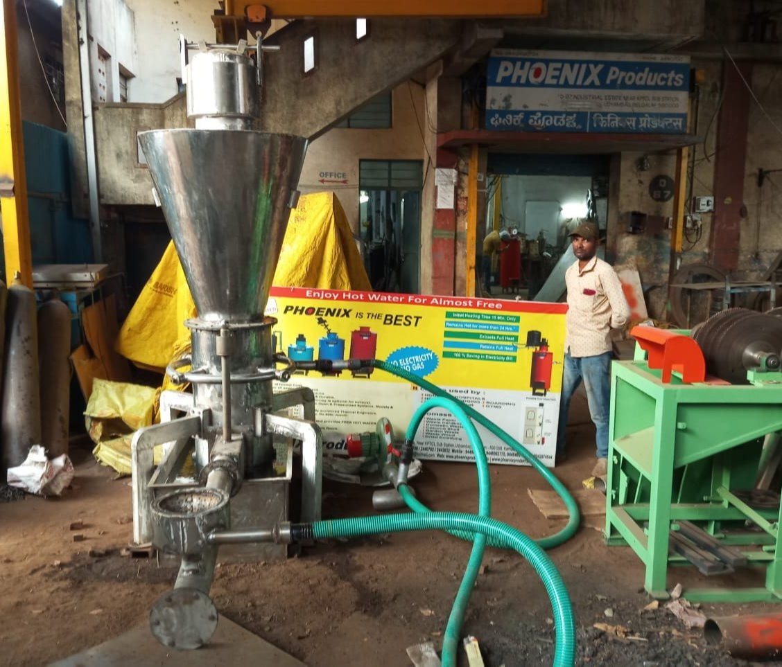 Stainless Steel Biomass Gasifier 20 Kg 