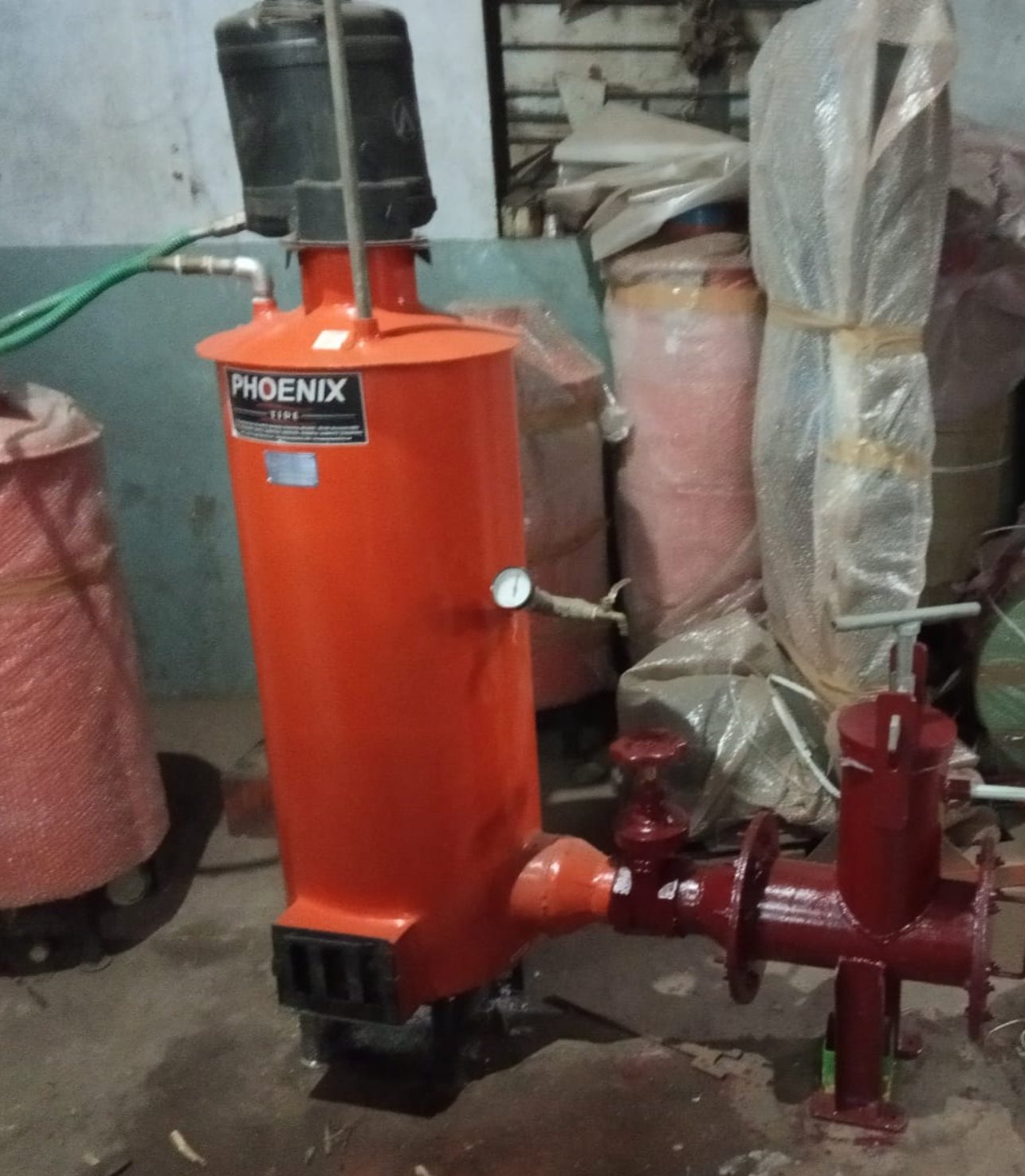 Biomass Water Heater Eucalyptus Leaf Oil Extract Option  