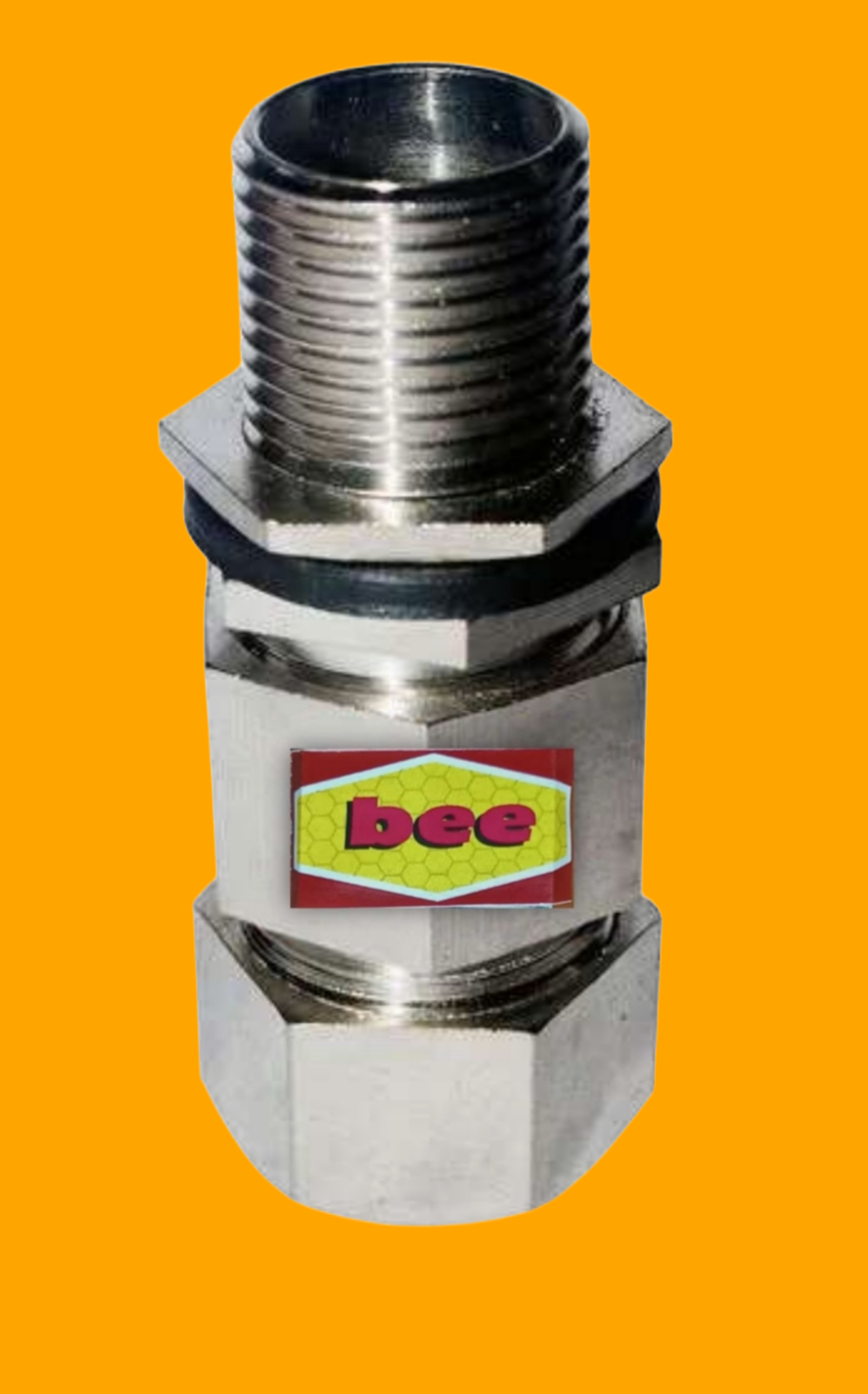 DOUBLE COMPRESSION BRASS GLAND