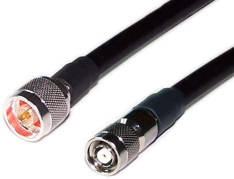  WiFi Radio Antenna Coax LMR-400 Router Extension RP-TNC to N Male Connector 6FT