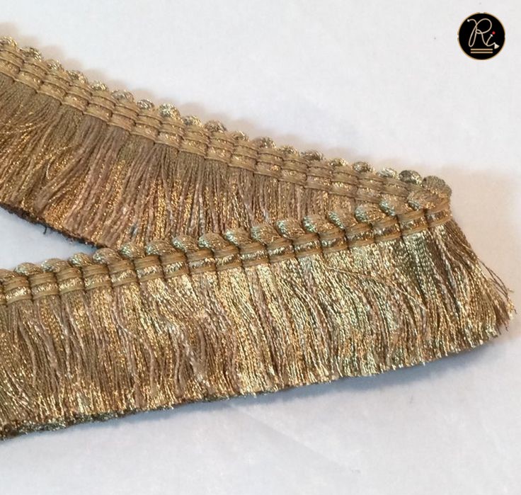 Gold Brush Fringes
