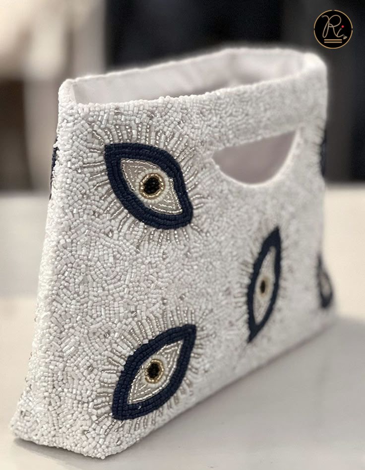 Evil Eye Bead Bag