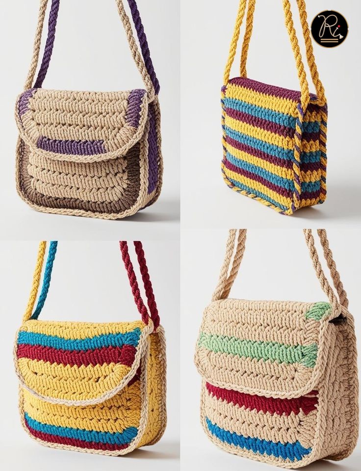 Crochet Shoulder Bags