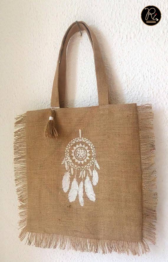 Printed Jute Bag