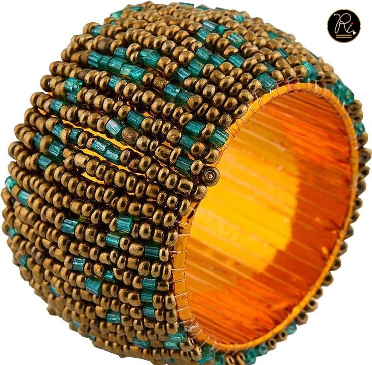 Table Decoration Beaded Napkin Ring