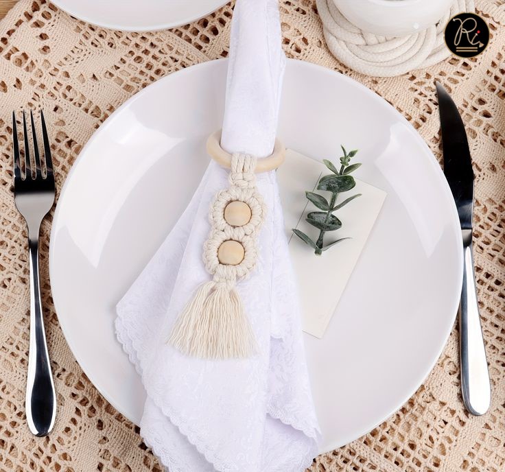 Macrame Napkin Ring