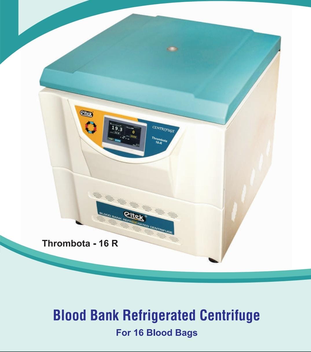 Blood Bank Refrigerated Centrifuge 